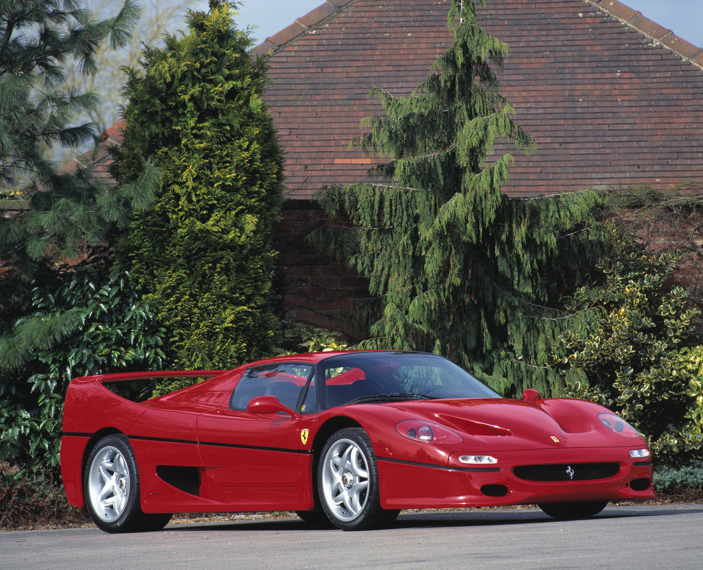 Detail of 1996 Ferrari F50 by Unknown