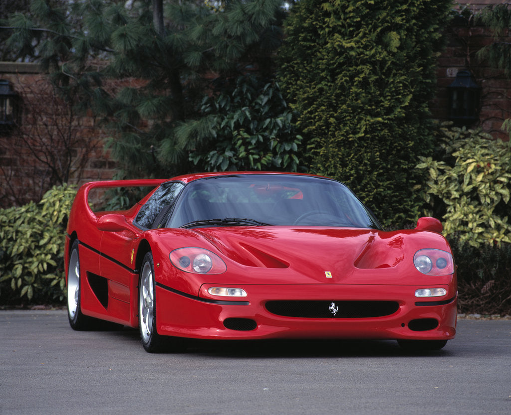 Detail of 1996 Ferrari F50 by Unknown