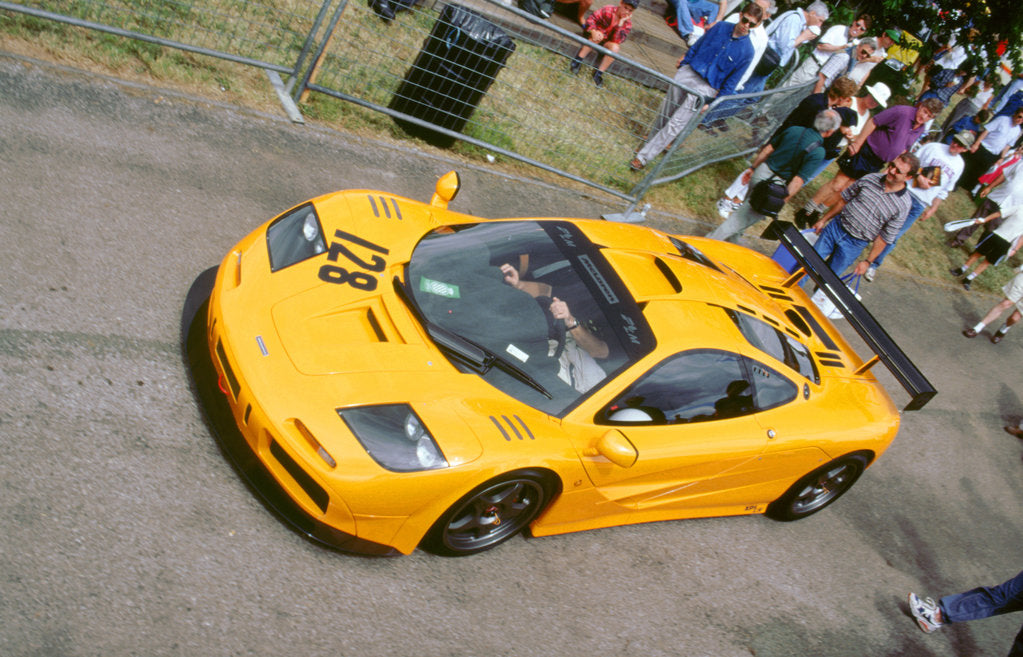 Detail of McLaren F1 GTR 1995 Le Mans winner,1996 Goodwood festival by Unknown