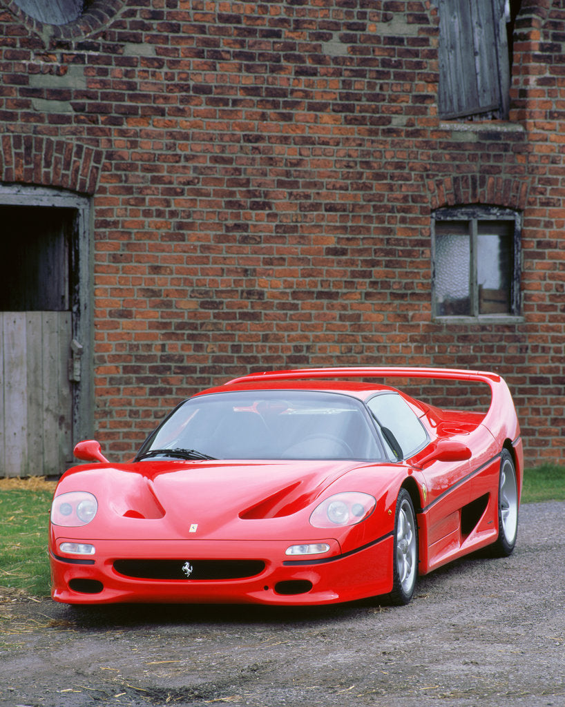 Detail of 1996 Ferrari F50 by Unknown