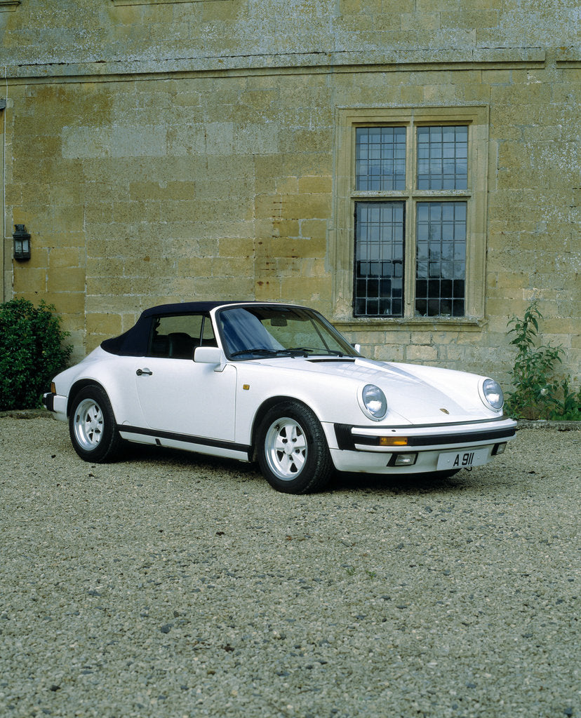 Detail of 1988 Porsche 911 Carrera Cabriolet by Unknown