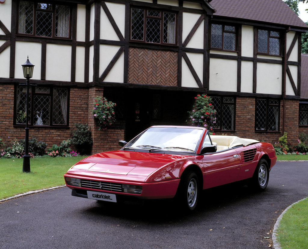 Detail of 1987 Ferrari Mondial 3.2 cabriolet by Unknown