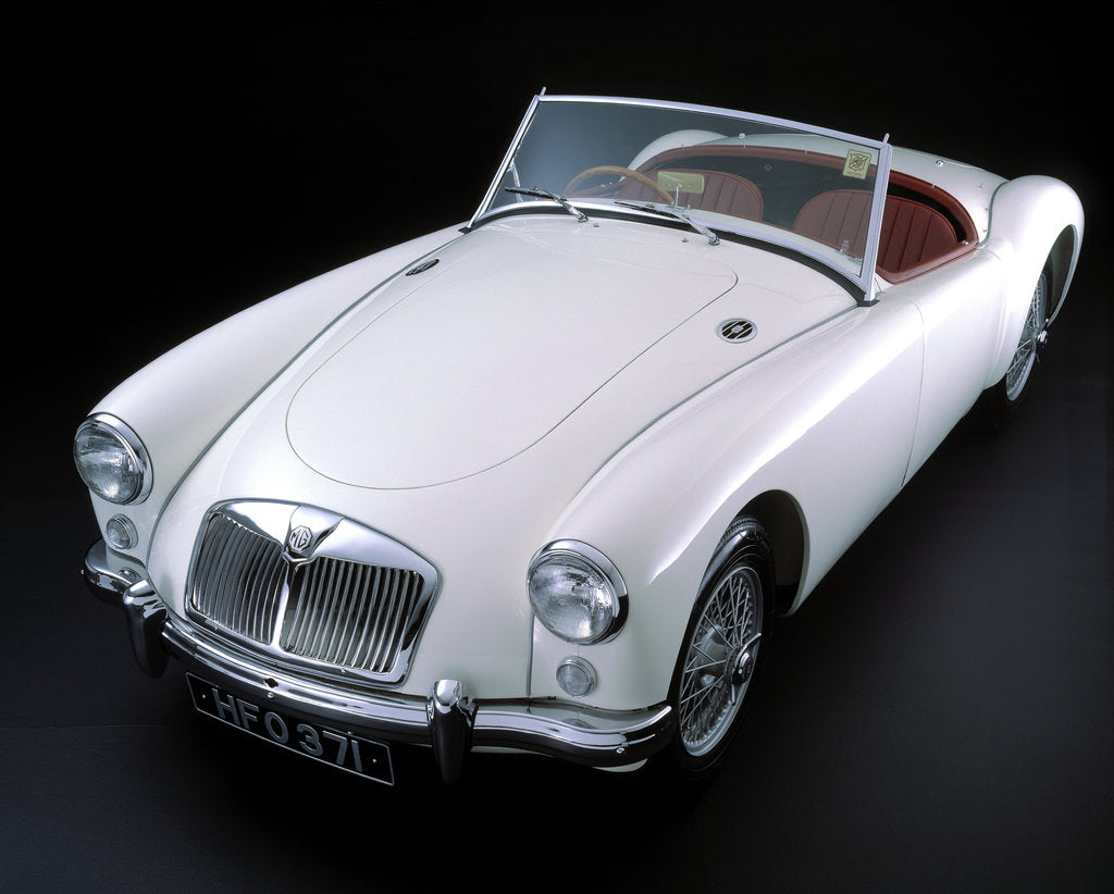 Detail of 1956 MG A 1500 by Unknown