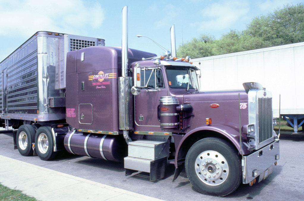 Detail of Peterbilt truck by Unknown