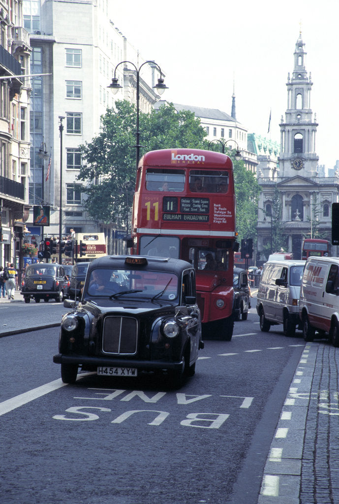 Detail of 1998 London taxi by Unknown