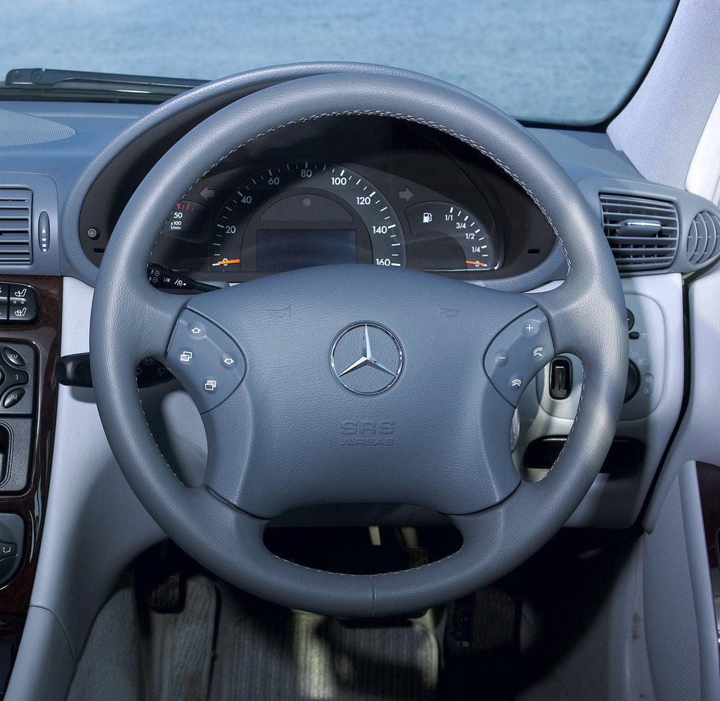 Detail of 2003 Mercedes Benz C270 Estate by Unknown