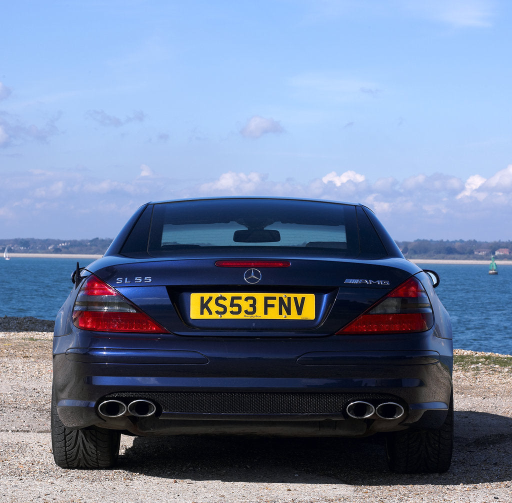 Detail of 2003 Mercedes Benz SL55 AMG by Unknown