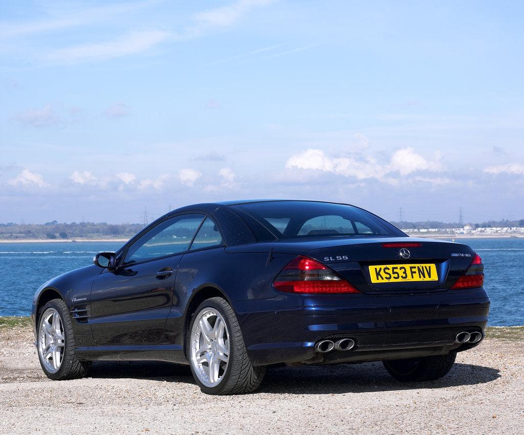 Detail of 2003 Mercedes Benz SL55 AMG by Unknown