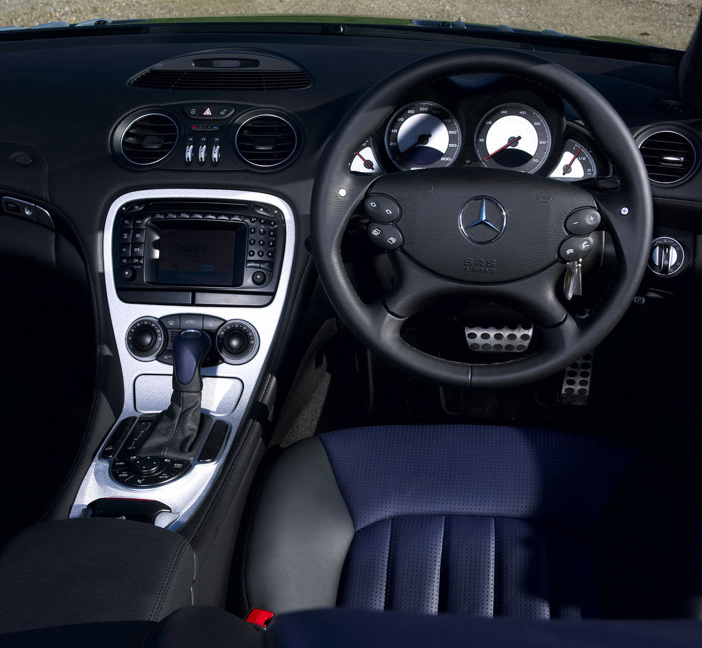 Detail of 2003 Mercedes Benz SL55 AMG by Unknown