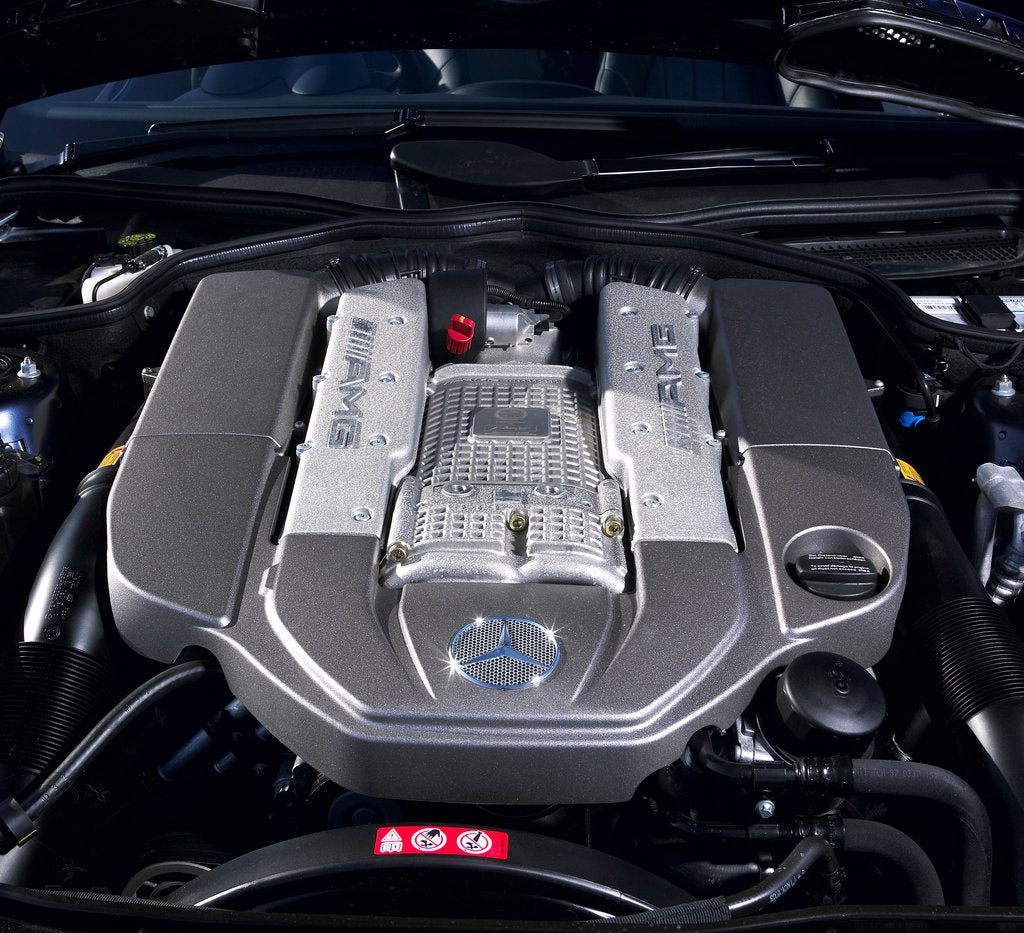 Detail of 2003 Mercedes Benz SL55 AMG by Unknown