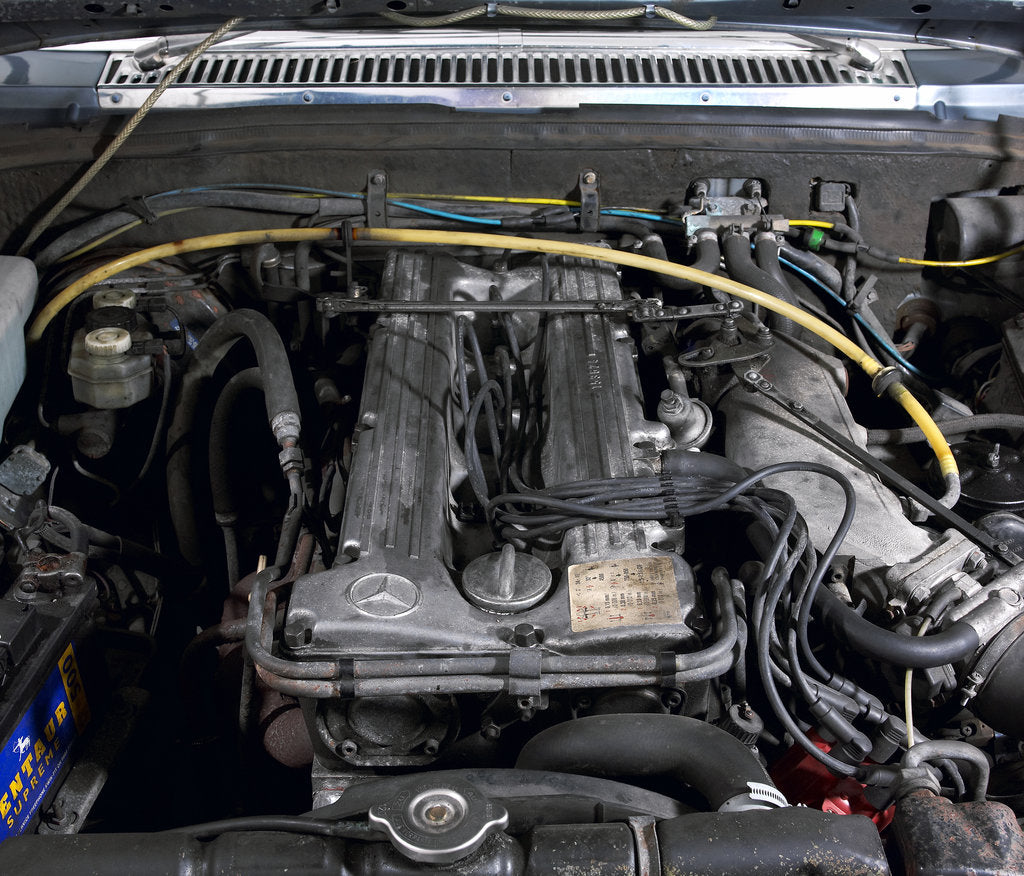 Detail of 1975 Mercedes Benz 280CE by Unknown