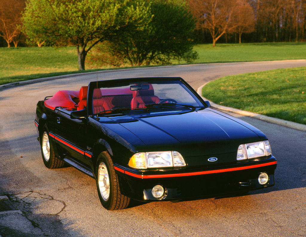 Detail of 1987 Ford Mustang 5.0 litre GT by Unknown