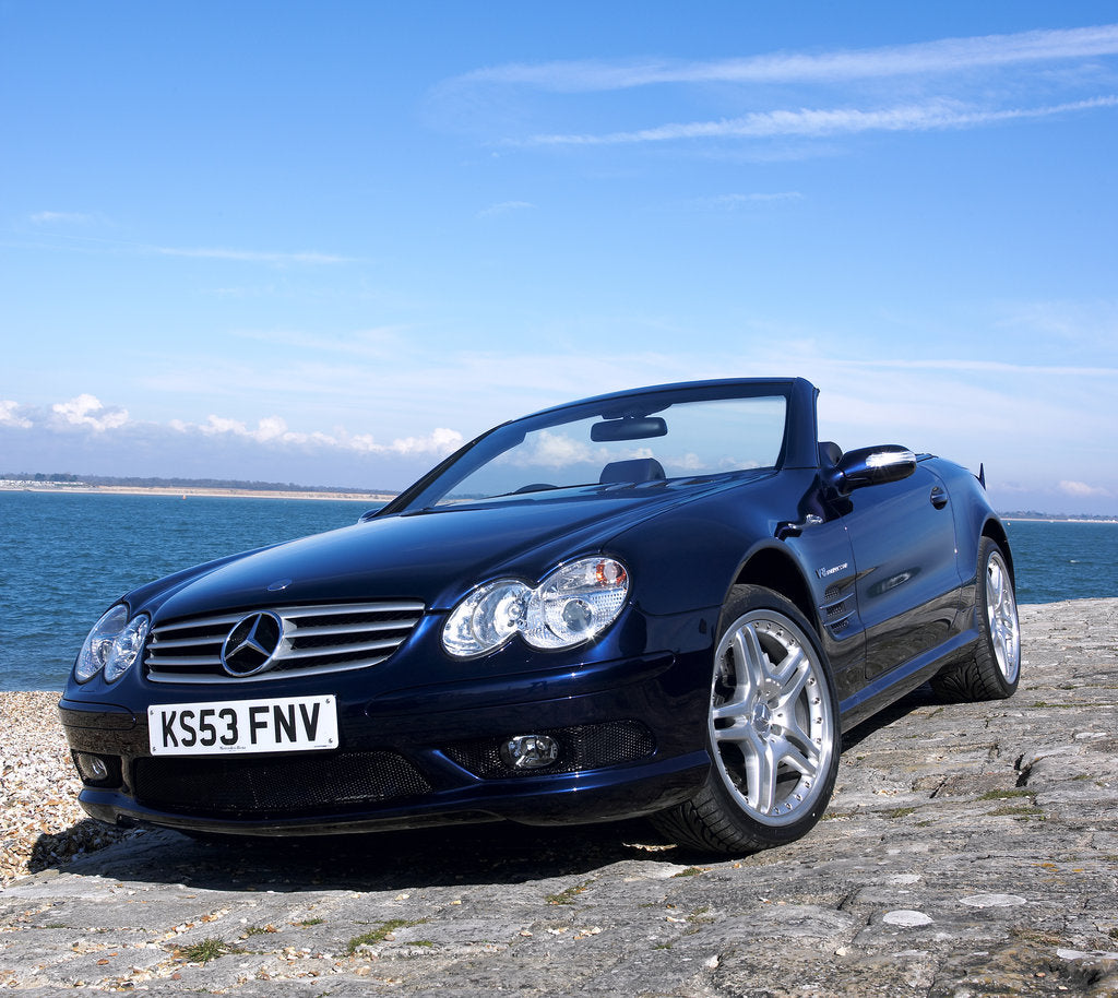 Detail of 2003 Mercedes Benz SL55 AMG by Unknown