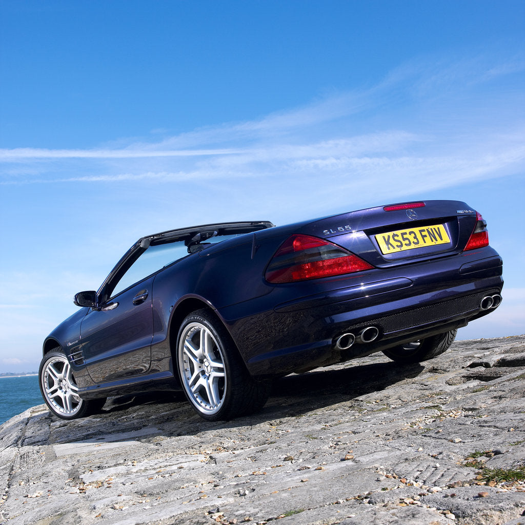 Detail of 2003 Mercedes Benz SL55 AMG by Unknown