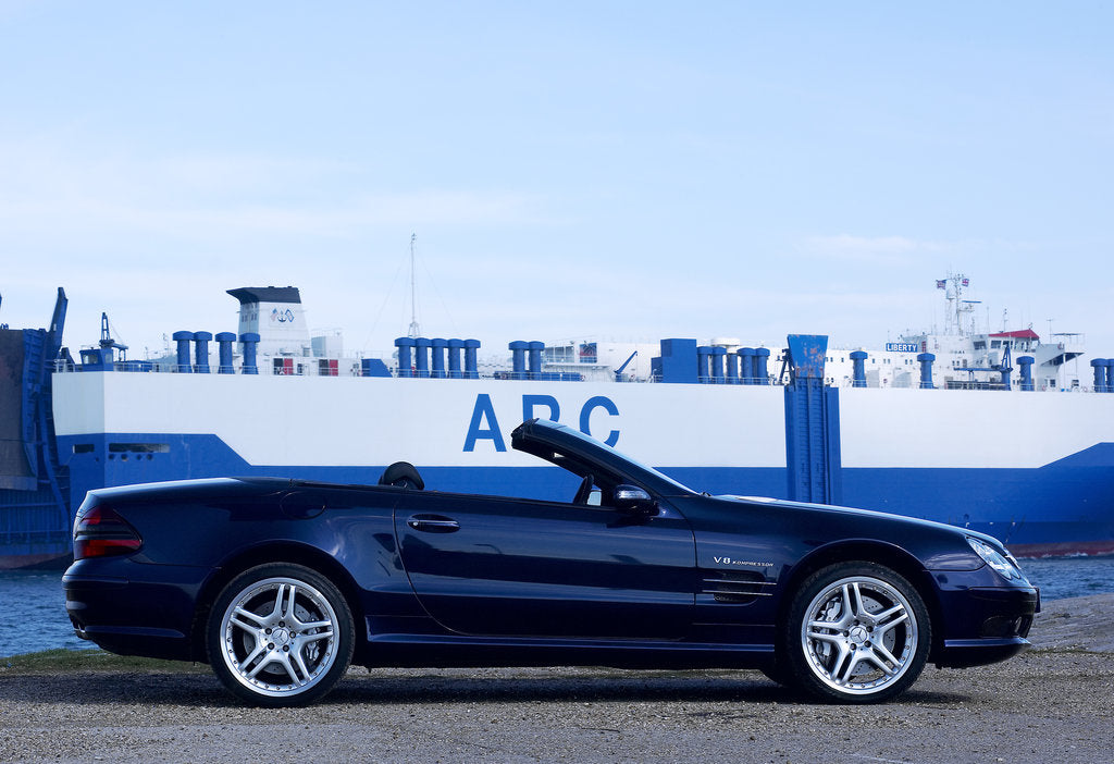 Detail of 2003 Mercedes Benz SL55 AMG by Unknown