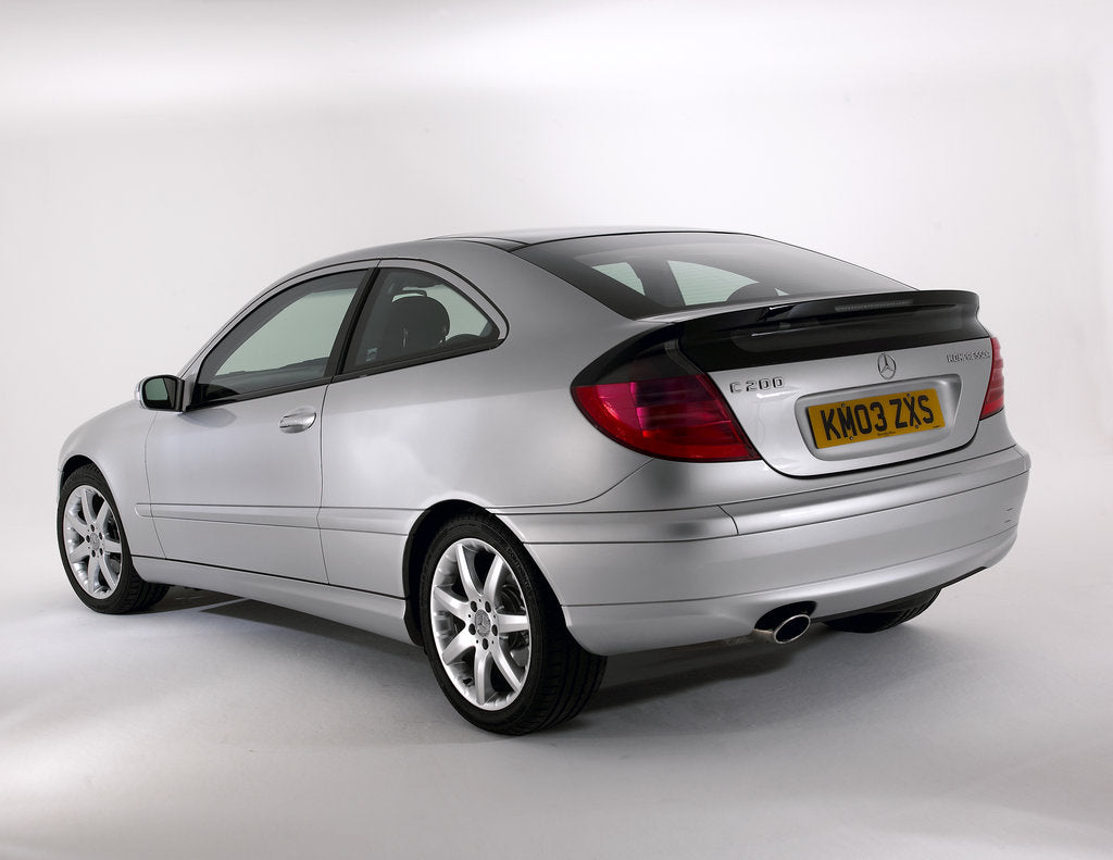 Detail of 2003 Mercedes Benz C200k Coupe by Unknown