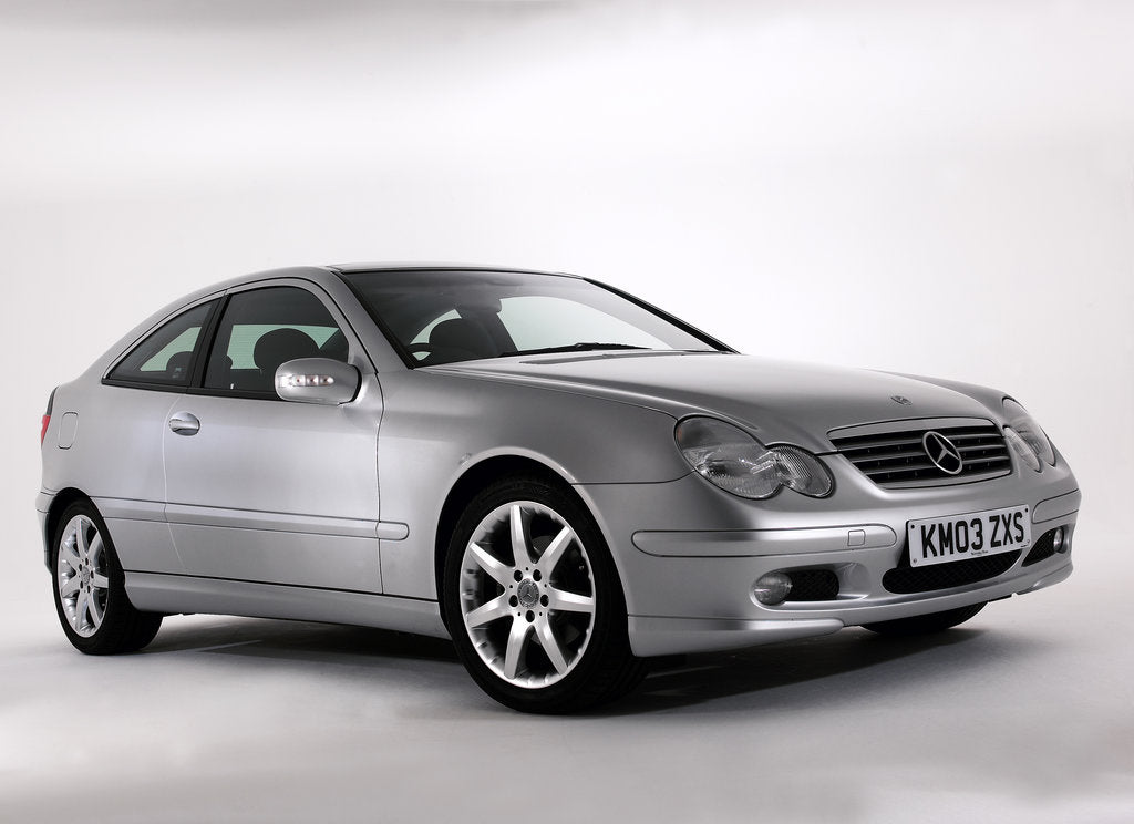 Detail of 2003 Mercedes Benz C200k Coupe by Unknown
