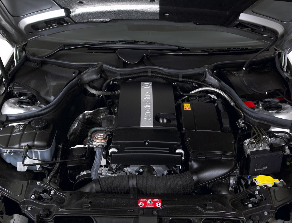 Detail of 2003 Mercedes Benz C200k Coupe by Unknown