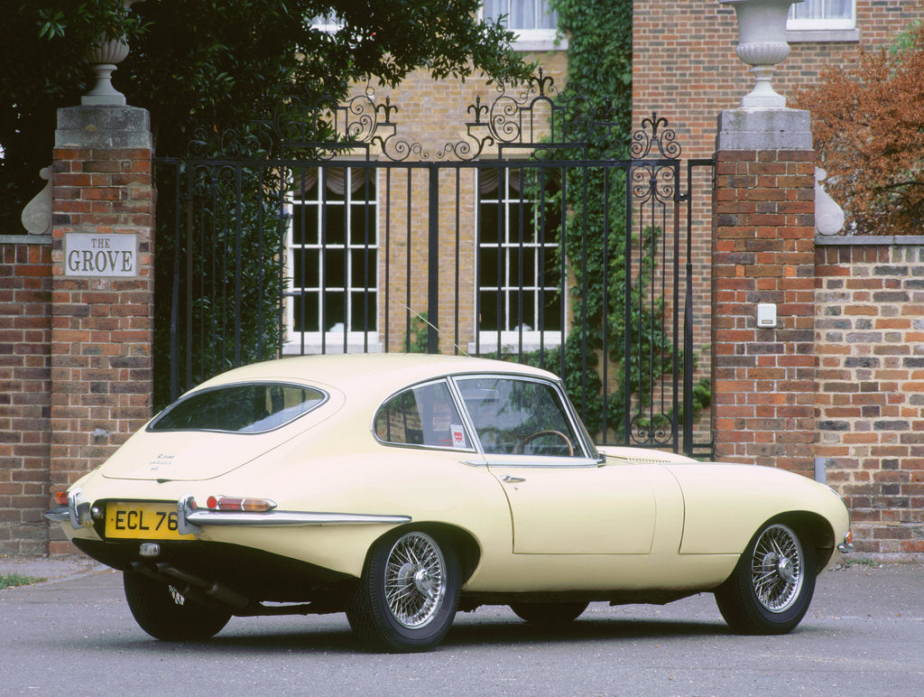 Detail of 1966 Jaguar E Type 4.2 S1 2+2 by Unknown