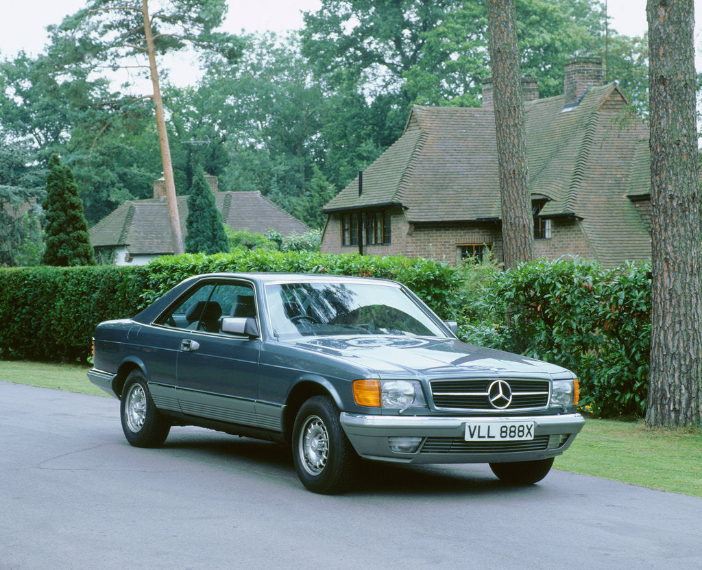 Detail of 1982 Mercedes Benz 500 SEC Coupe by Unknown