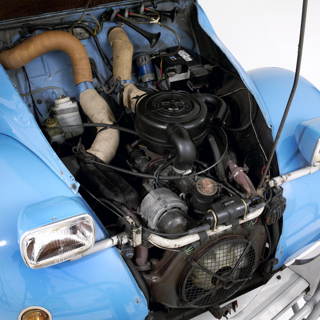 Detail of 1978 Citroen 2CV 6 by Unknown