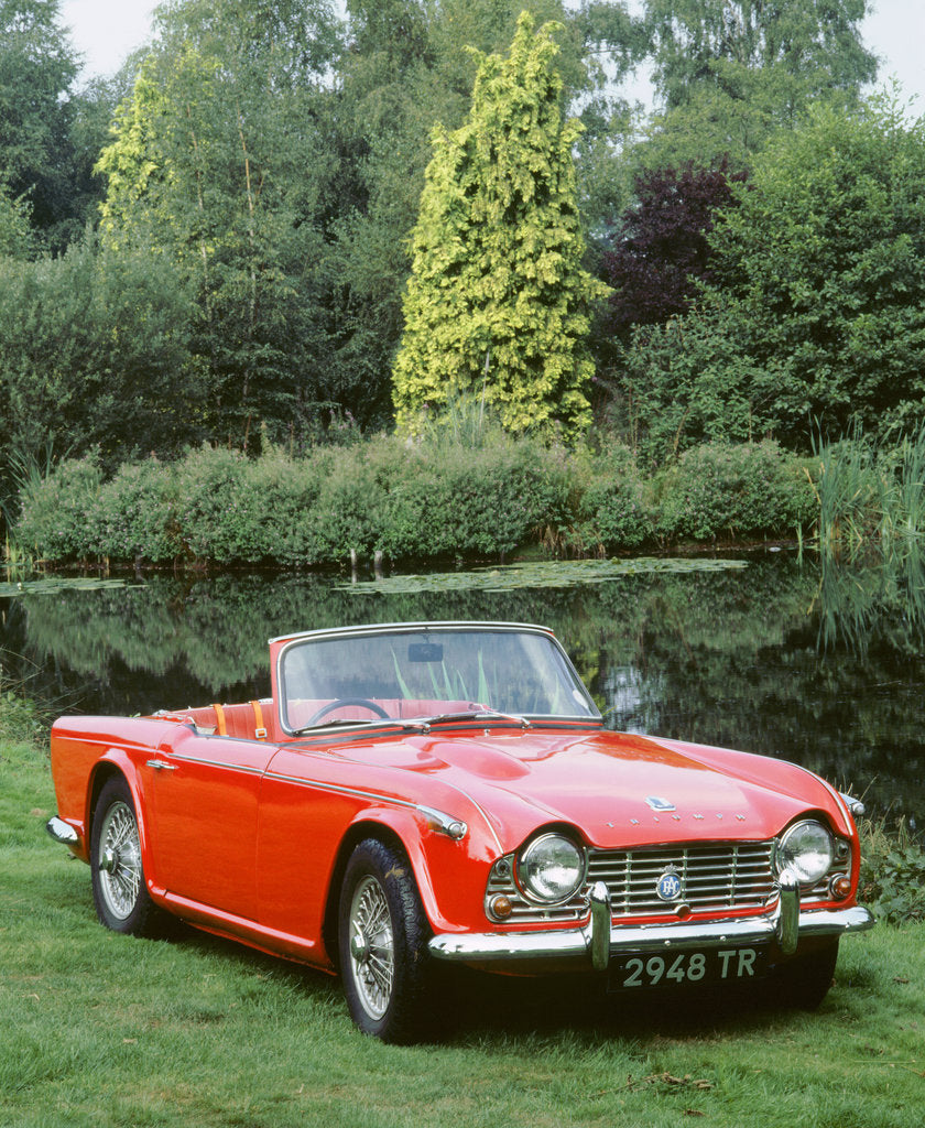 Detail of 1964 Triumph TR4 by Unknown