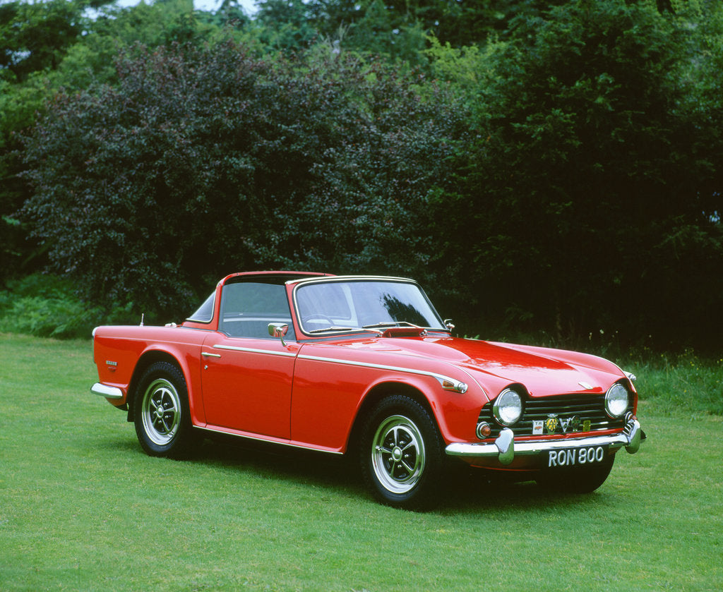 Detail of 1967 Triumph TR5 by Unknown