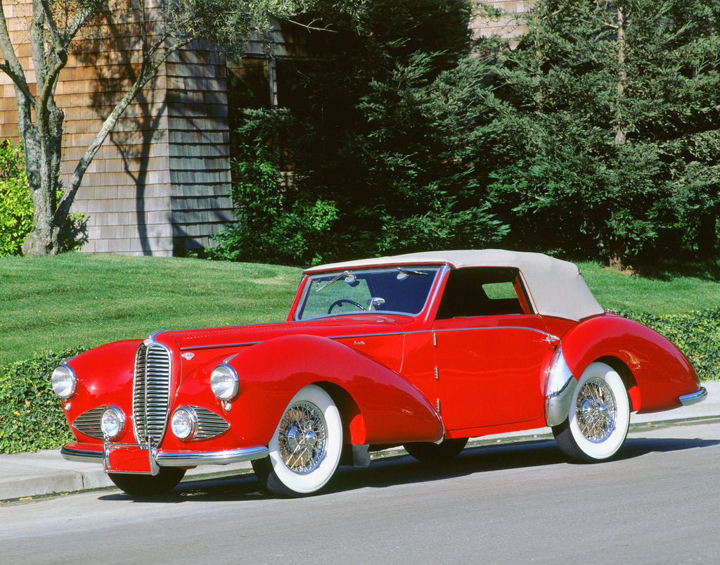 Detail of 1947 Delahaye 135m Vanden Plas by Unknown