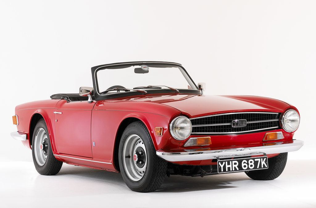 Detail of 1972 Triumph TR6 by Unknown