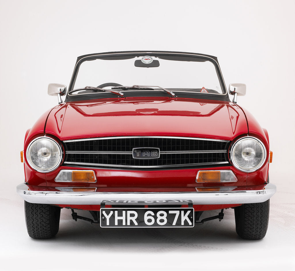 Detail of 1972 Triumph TR6 by Unknown