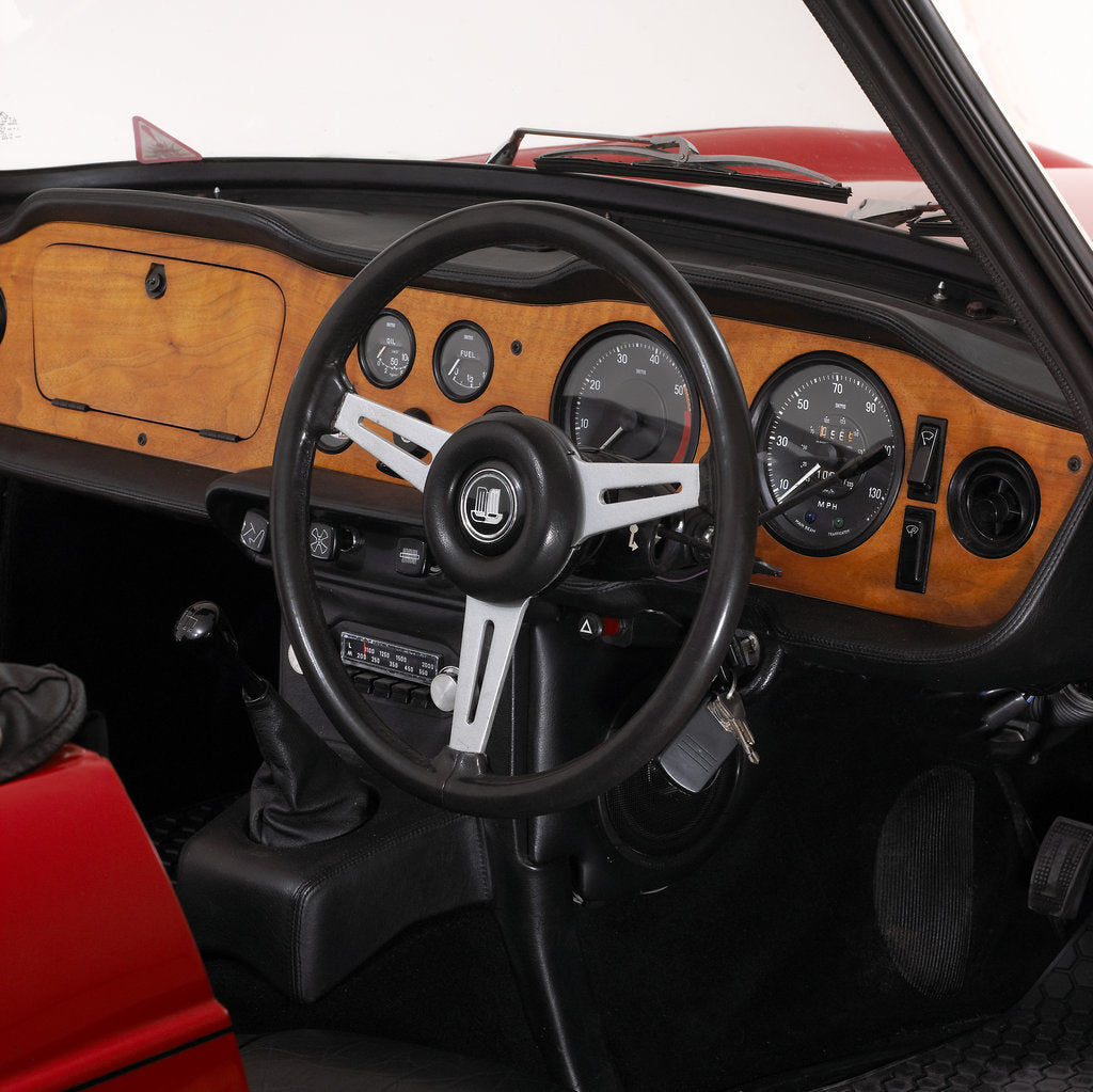 Detail of 1972 Triumph TR6 by Unknown