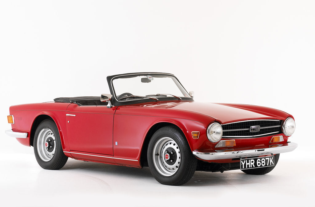 Detail of 1972 Triumph TR6 by Unknown