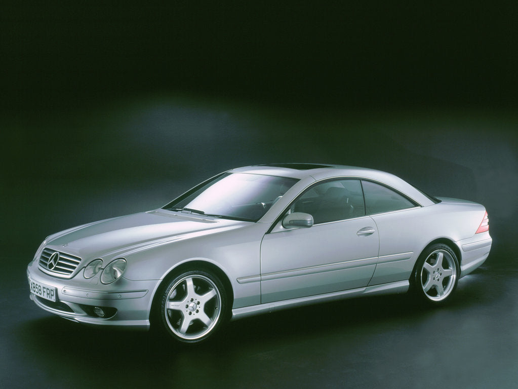 Detail of 2001 Mercedes Benz CL 55 AMG V8 by Unknown