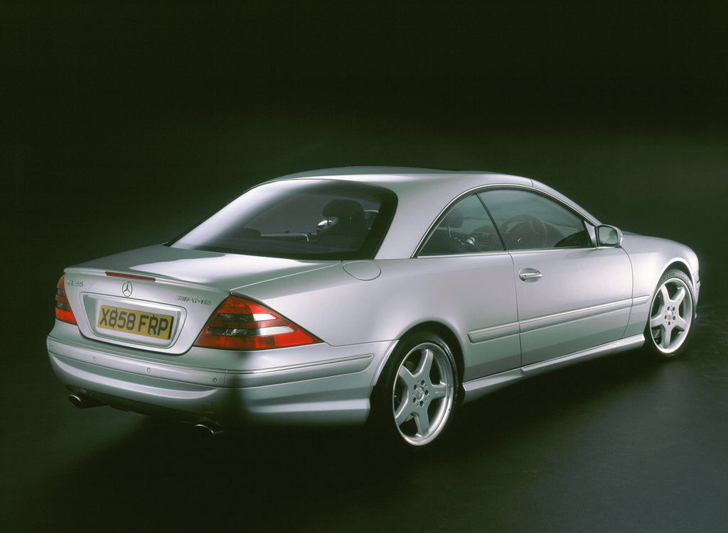Detail of 2001 Mercedes Benz CL 55 AMG V8 by Unknown