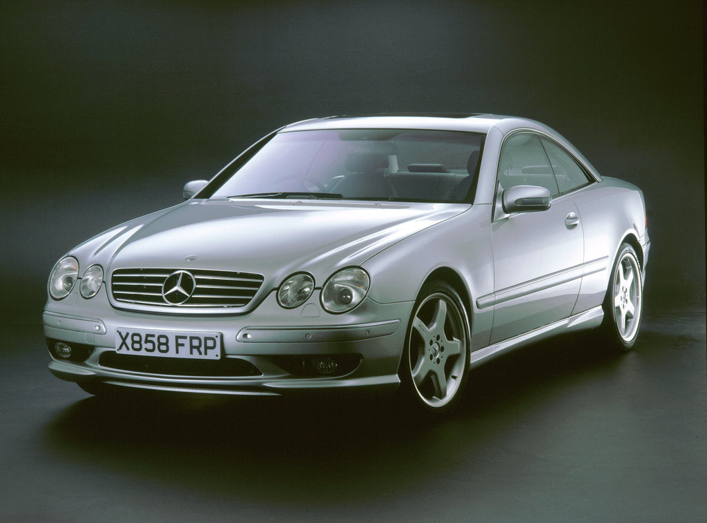 Detail of 2001 Mercedes Benz CL 55 AMG V8 by Unknown