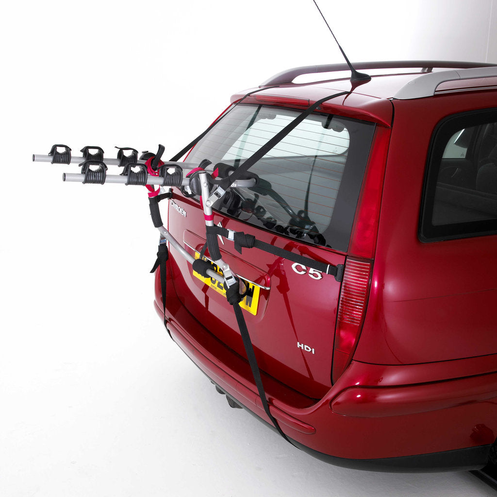 Detail of Rear mounted cycle rack by Unknown