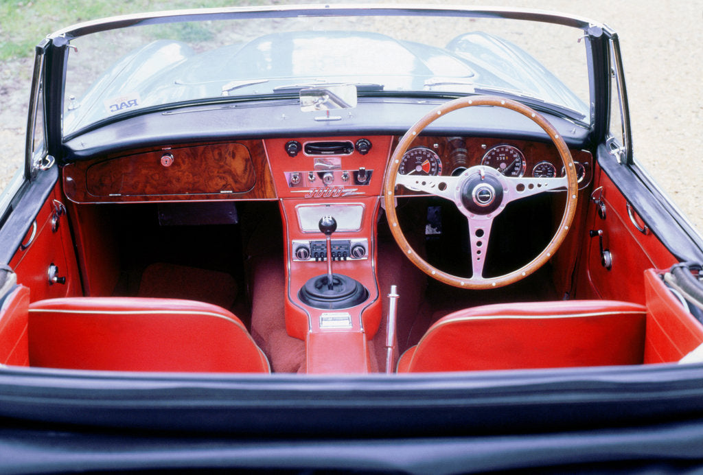 Detail of 1965 Austin Healey 3000 mk3 by Unknown