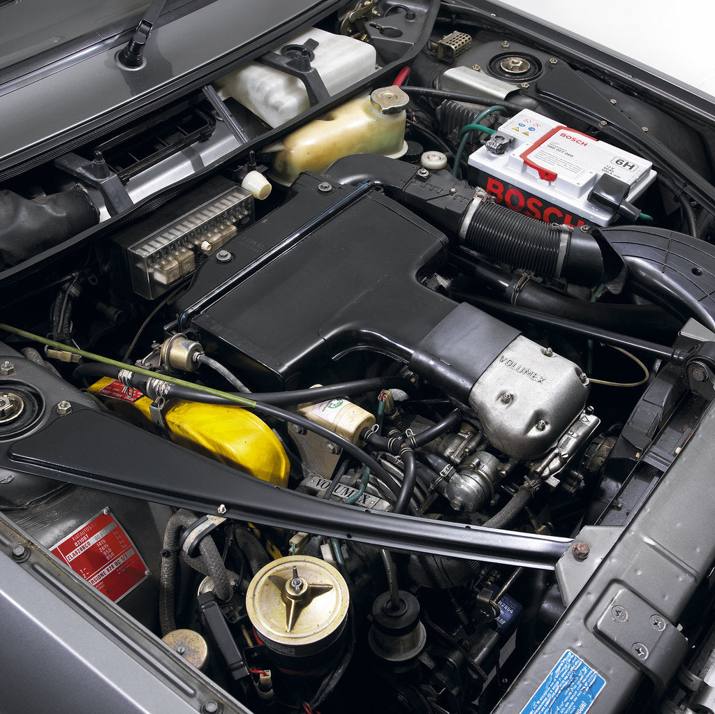 Detail of 1983 Lancia Beta Volumex by Unknown