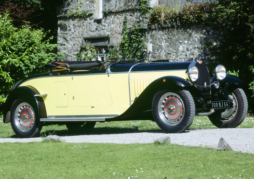 Detail of 1934 Bugatti Type 46 by Unknown