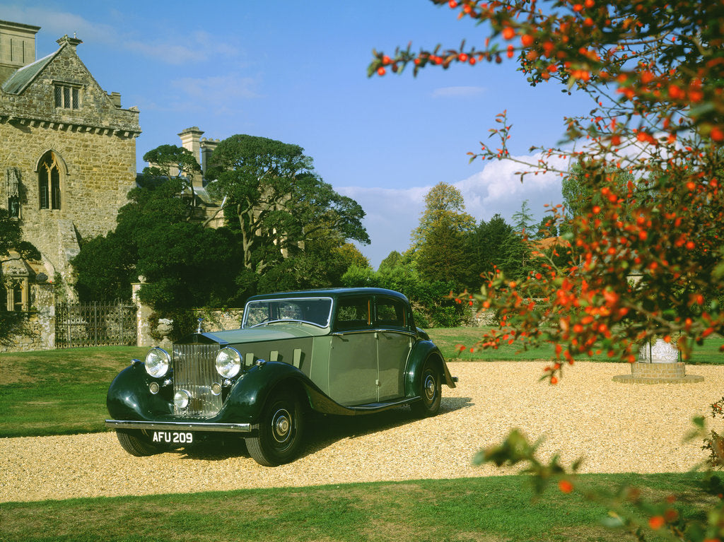 Detail of 1938 Rolls Royce Phantom 3 by Unknown
