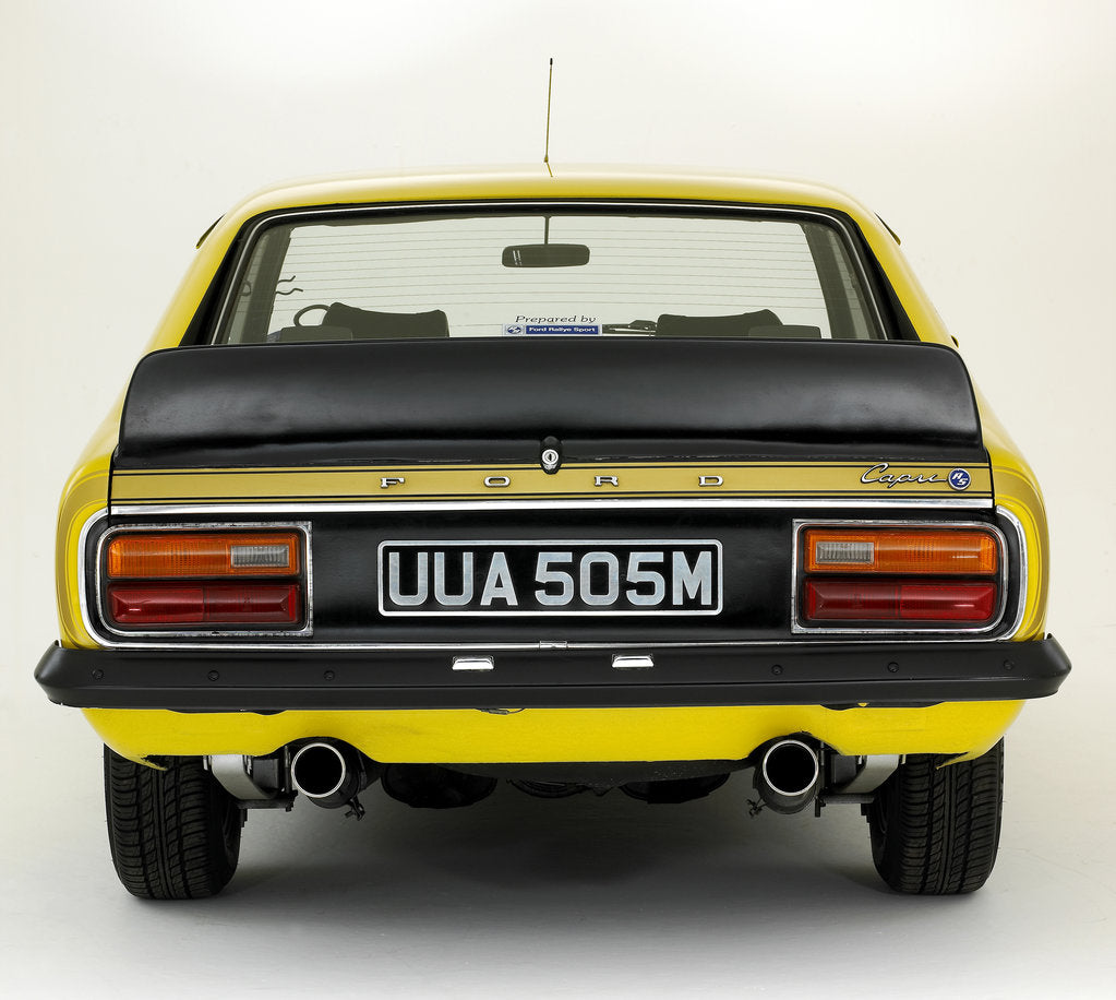 Detail of 1973 Ford Capri RS 3100 by Unknown