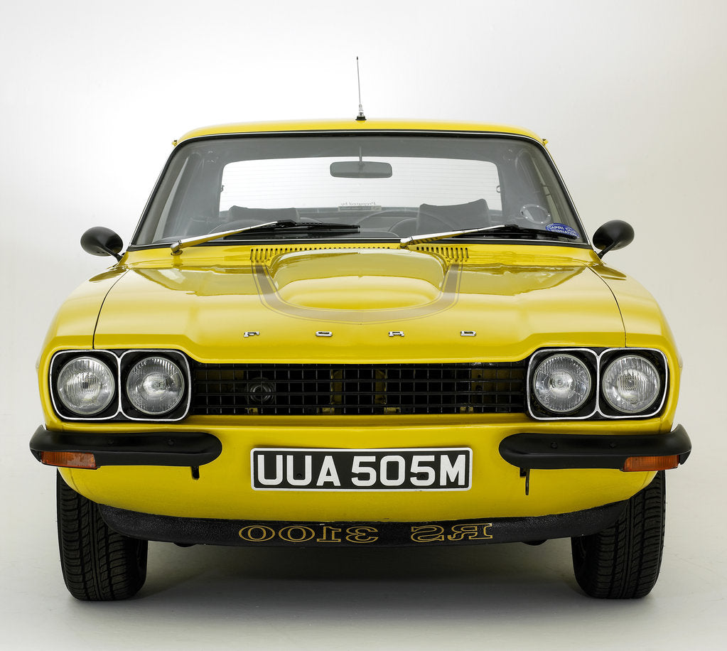 Detail of 1973 Ford Capri RS 3100 by Unknown