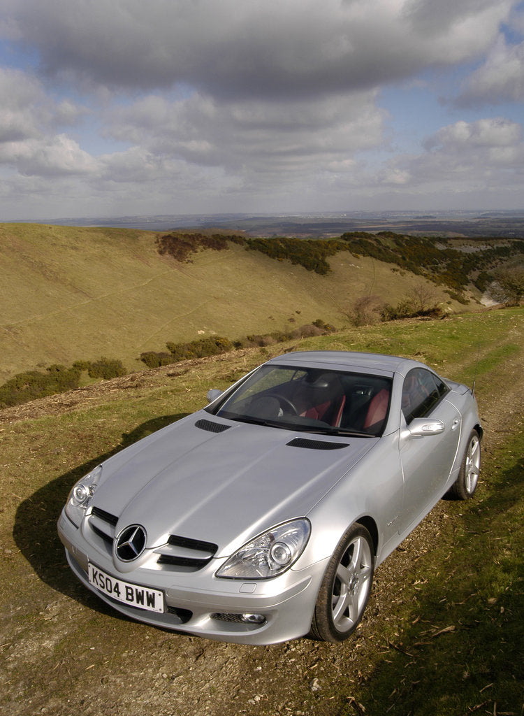 Detail of 2004 Mercedes Benz SLK 200K by Unknown