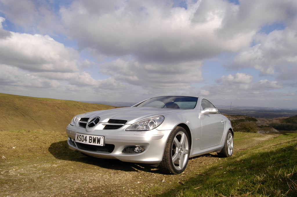 Detail of 2004 Mercedes Benz SLK 200K by Unknown