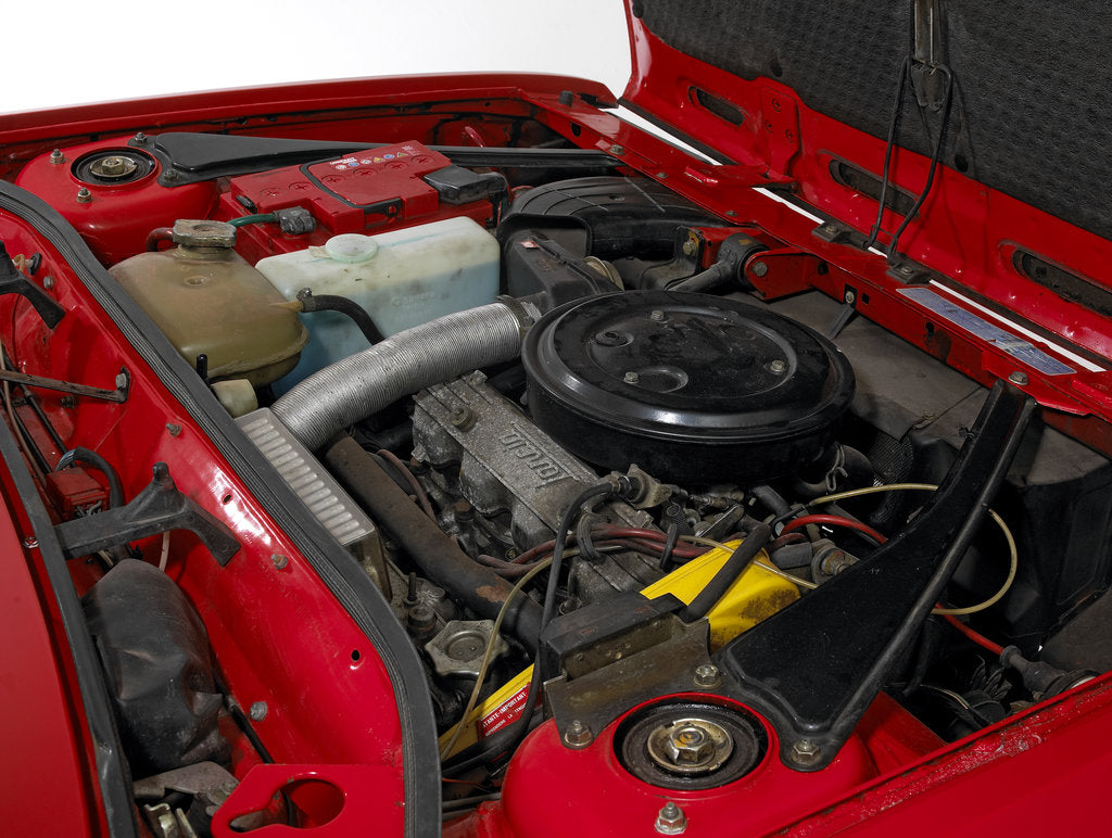 Detail of 1980 Lancia Beta 2000 by Unknown