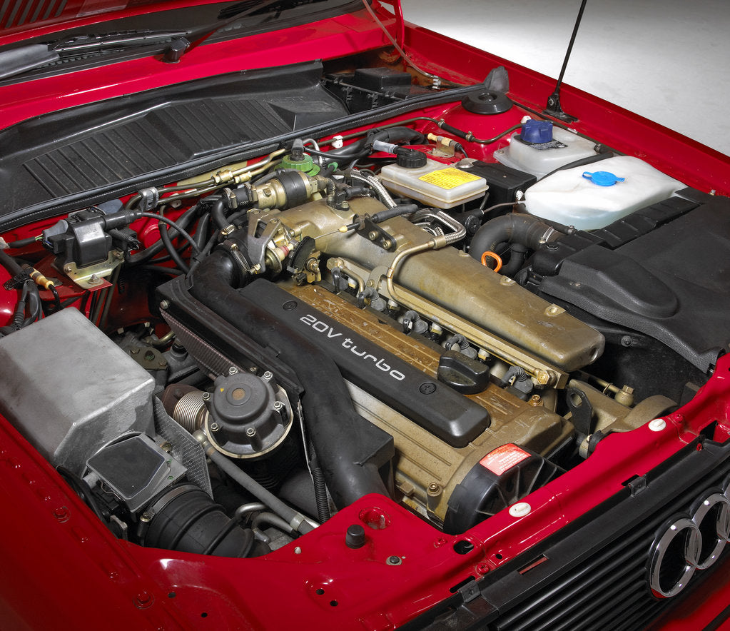 Detail of 1991 Audi Quattro 20v by Unknown