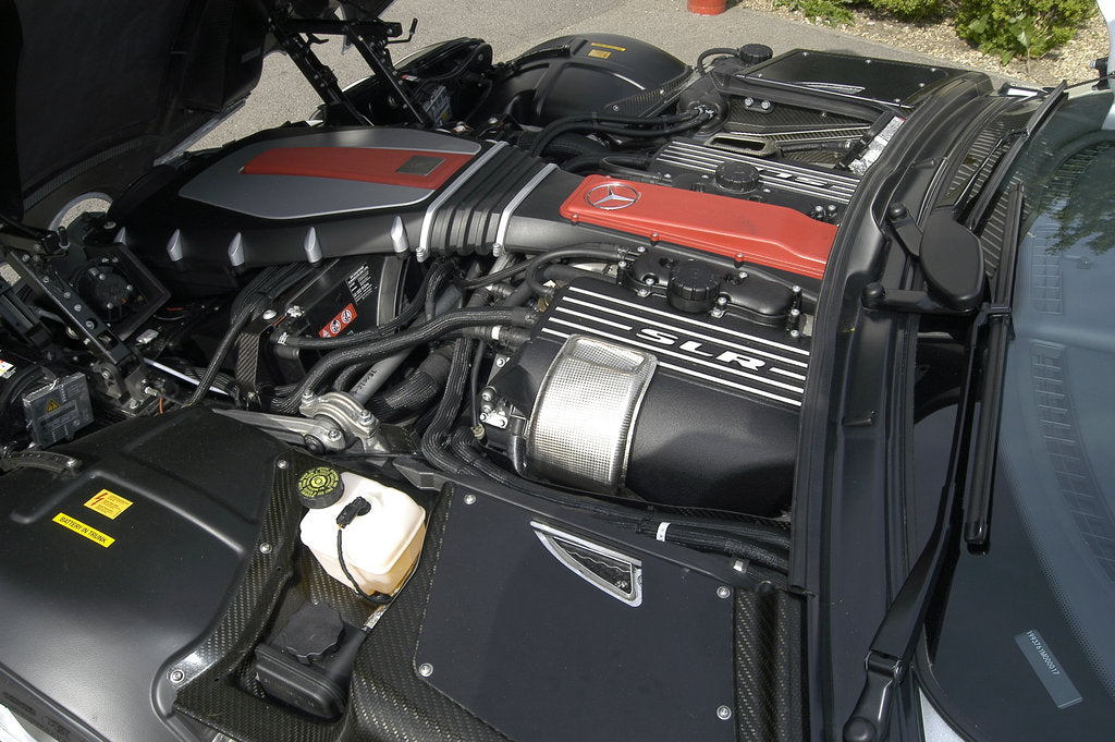 Detail of 2005 Mercedes Benz SLR McLaren by Unknown