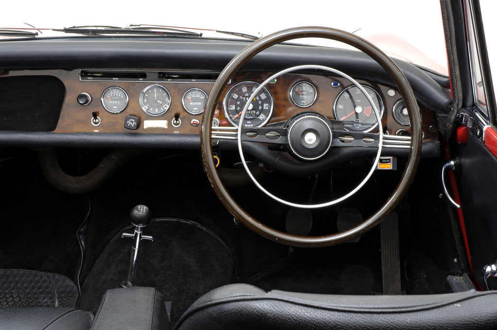 Detail of 1965 Sunbeam Tiger Alpine 260 by Unknown