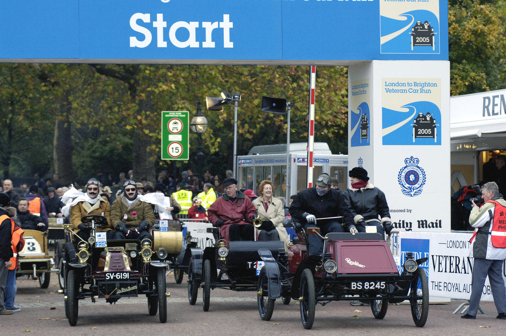 Detail of London to Brighton Run Start 2005 by Unknown