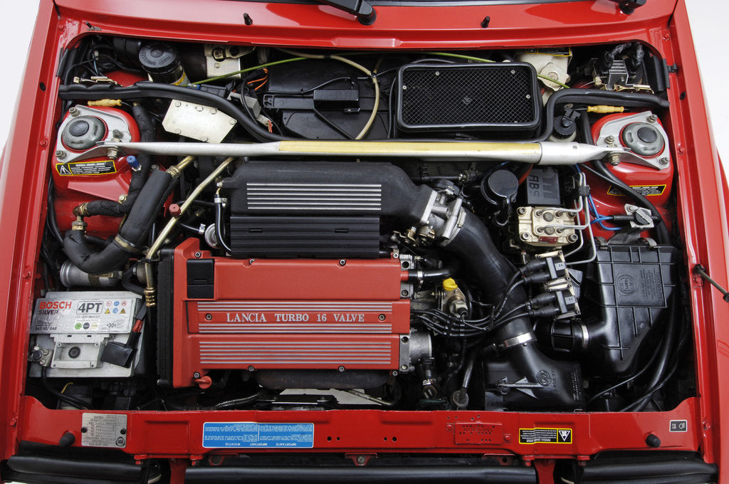 Detail of 1993 Lancia Delta Integrale by Unknown